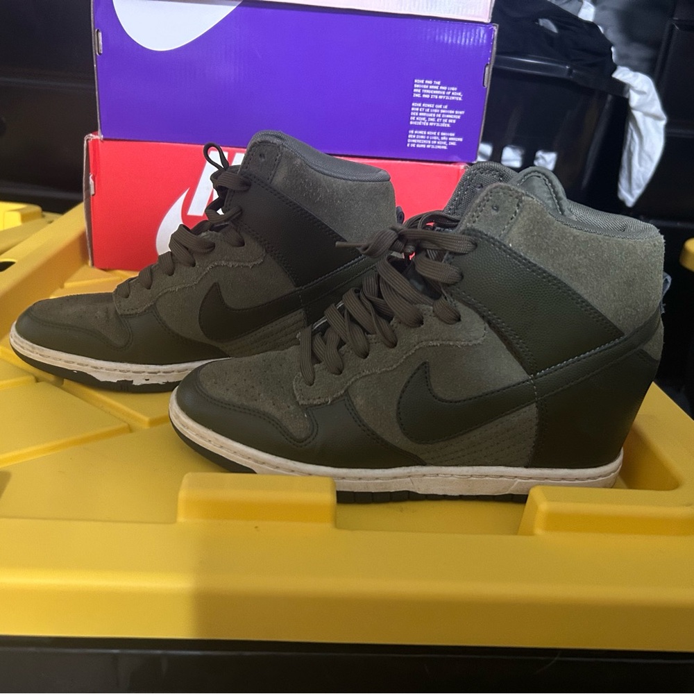 Nike High-Top Wedge Sneakers
